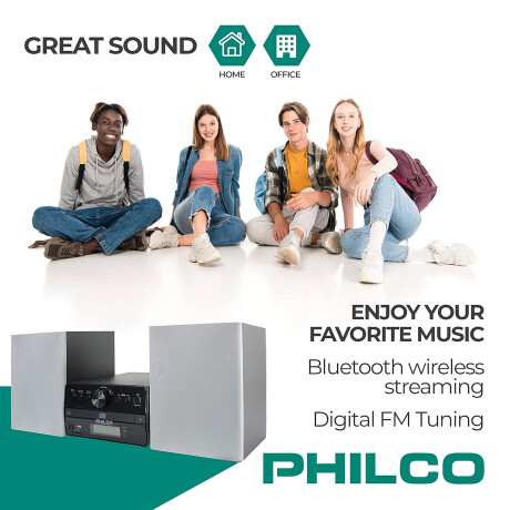 Sistema de Sonido Philco PES3515 BT 15W Estéreo CD-R/RW FM 001