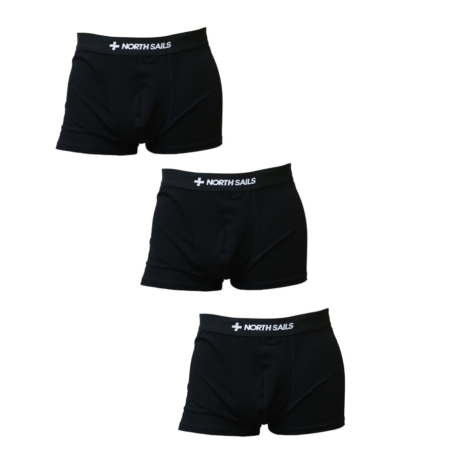 Boxer de Hombre N+ Lino x3 Negro