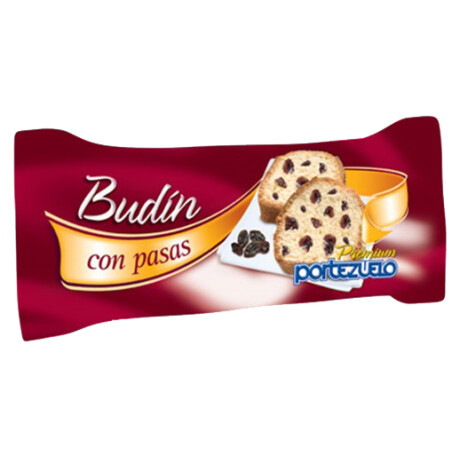 BUDIN PORTEZUELO 200G C/PASAS BUDIN PORTEZUELO 200G C/PASAS