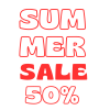 SUMMER SALE 50%