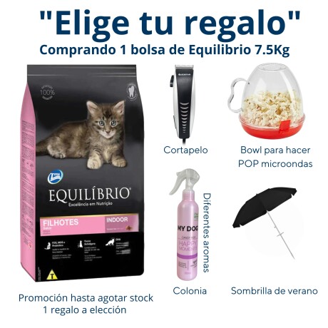 EQUILIBRIO GATO CACHORRO 7.5 KG Equilibrio Gato Cachorro 7.5 Kg