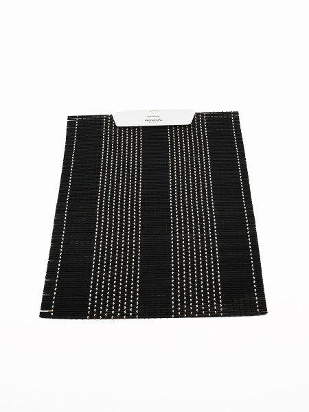 INDIVIDUAL RECTANGULAR NEGRO