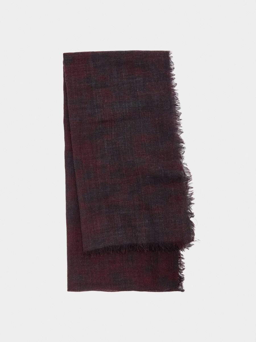Pashmina 100% Lana marron