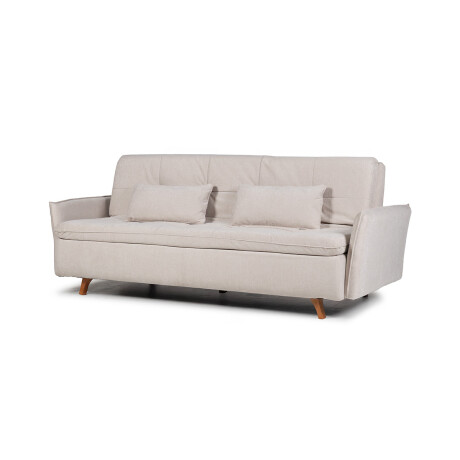 Sofá Cama Maira - C/Brazos - Tela Microfibra 10285 (Beige)