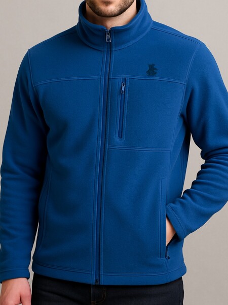 CAMPERA POLAR BAGUAL AZUL