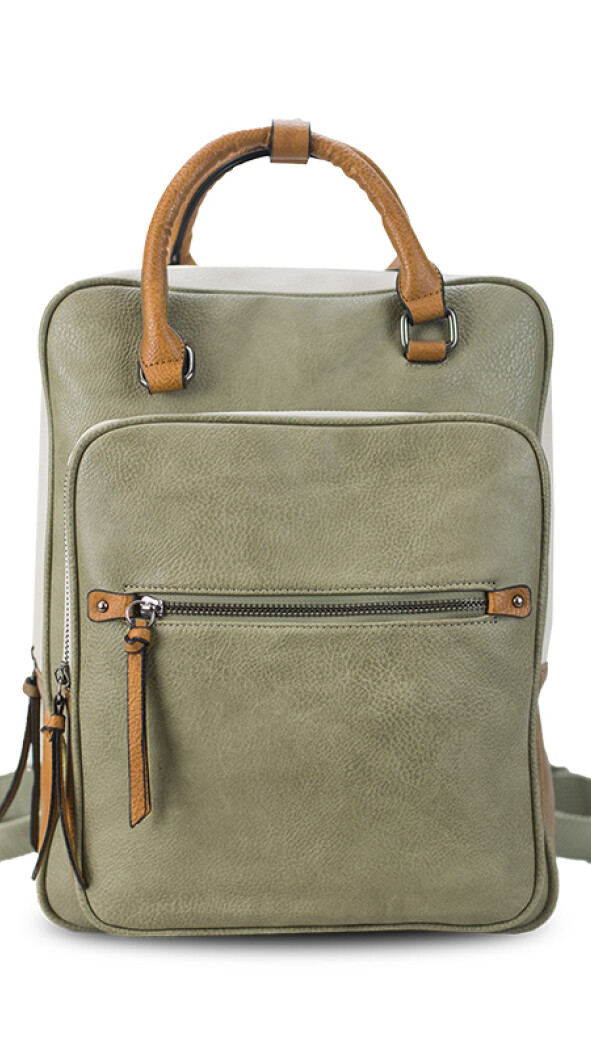 MOCHILA CARACAS LAUREL ARENA Y SUELA