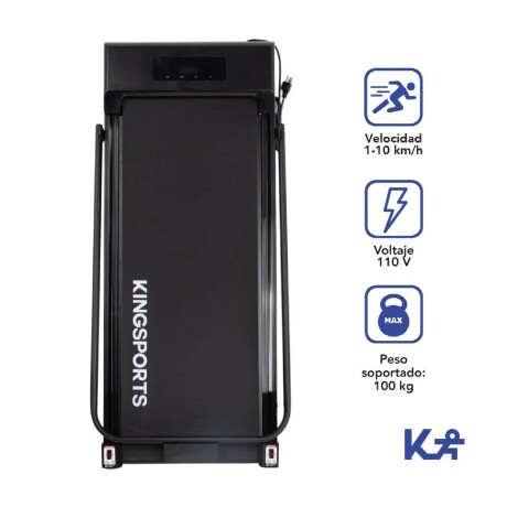 Caminadora Electrica Plegable 1.3 HP Banda Correr Kingsports Caminadora Electrica Plegable 1.3 HP Banda Correr Kingsports