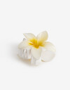Broche Flores Broche Acrílico Flor Hawaiana - Combinacion Bicolor
