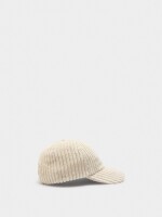 Gorra Canalada De Terciopelo crudo