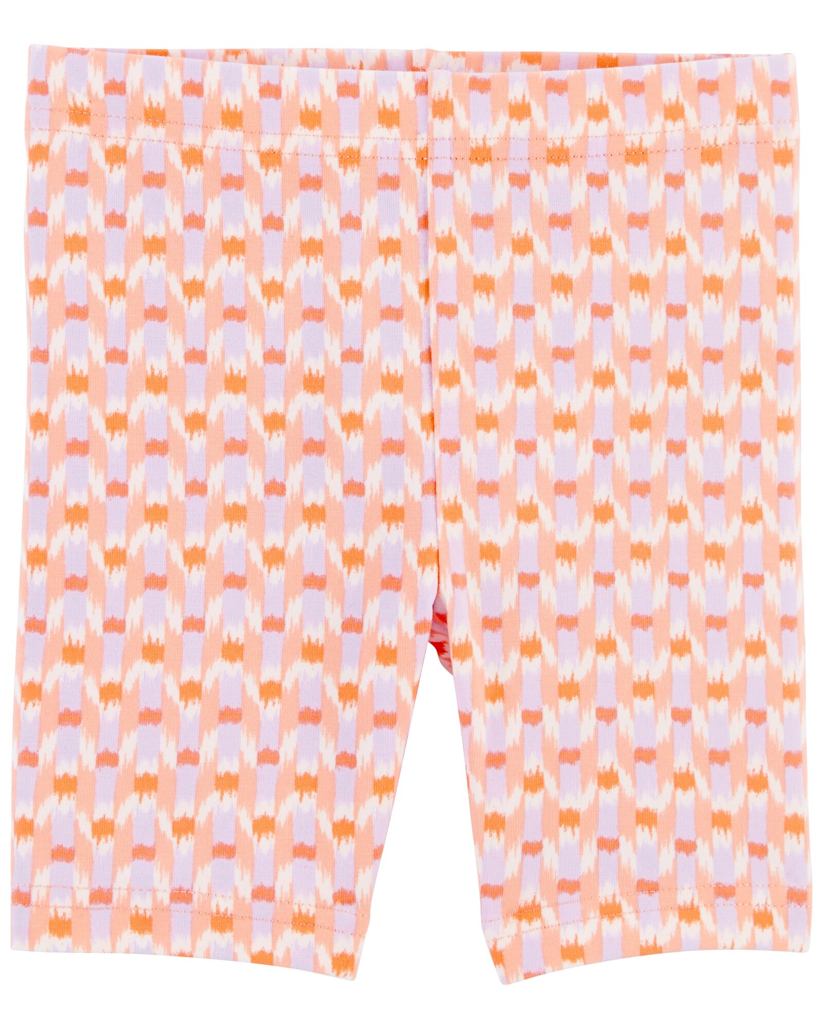 Short ciclista de algodón, estampado Sin color