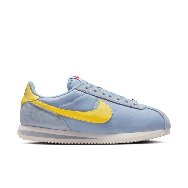 Championes Nike CORTEZ de Mujer - DZ2795-404 Celeste-amarillo
