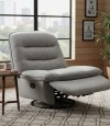 Sillon Recliner Giratorio mecedora Atlas Gris