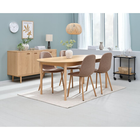 Mesa De Comedor Marstrand 100X200/280 Roble Natural