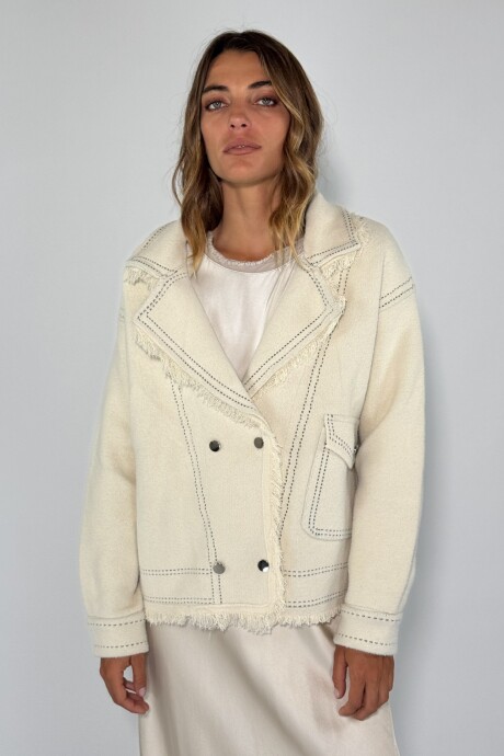 CHAQUETA REGINA Crudo