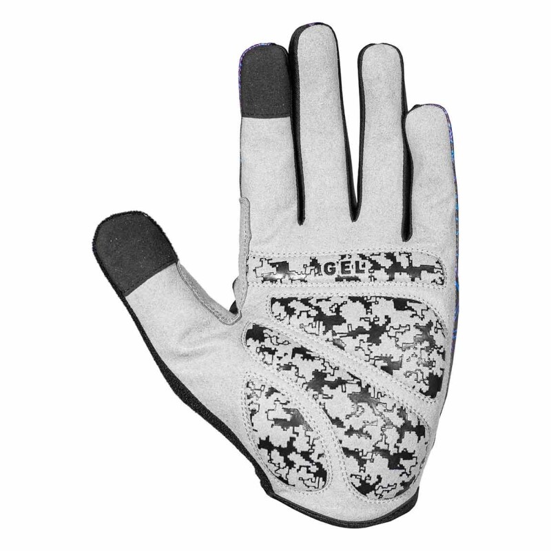 Guantes Cicilistas Gel Adulto Poker Gris