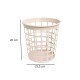 Cesto redondo calado 9 lts BEIGE