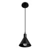 COLGANTE TONI E27 NEGRO 18CM COLGANTE TONI E27 NEGRO 18CM
