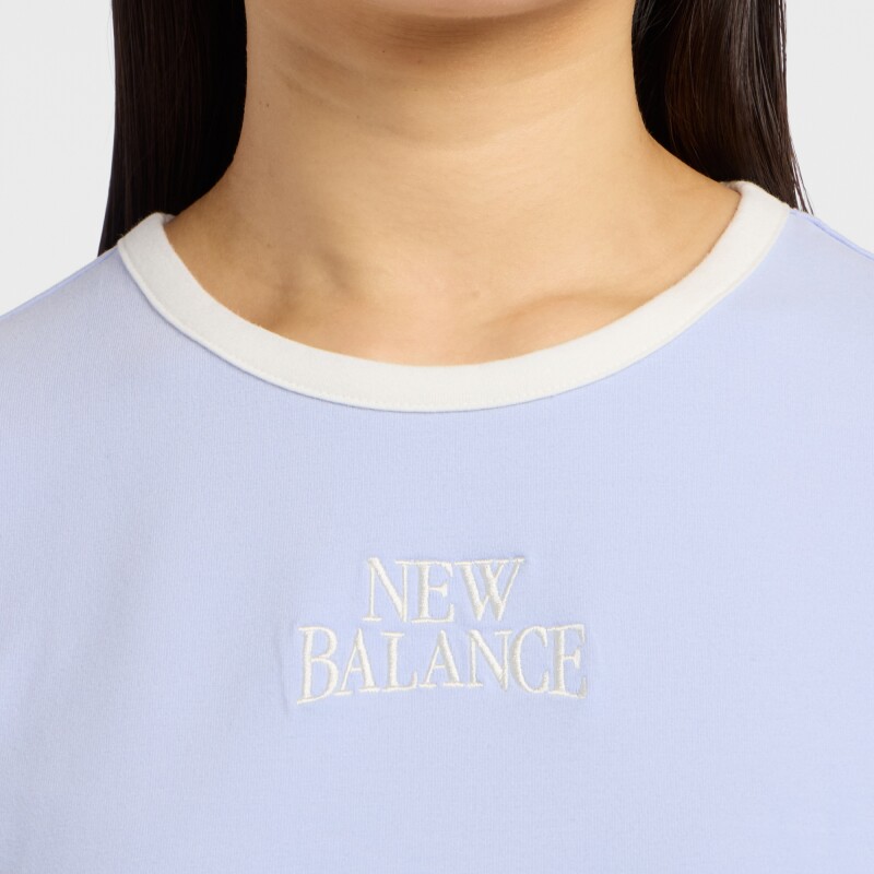 Remera New Balance de Dama - Trackside - WT61Y33QDYK LILA