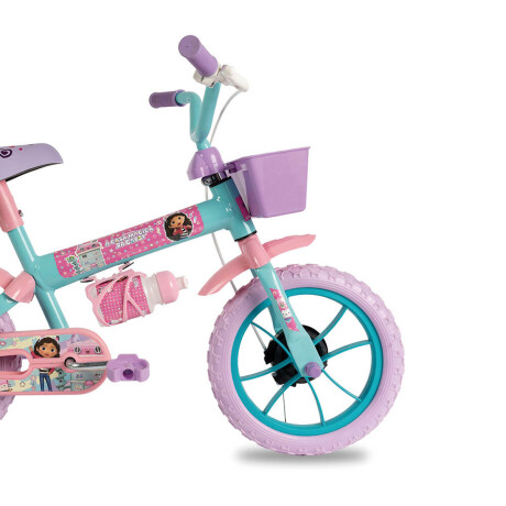 Bicicleta Verden Gabbys Dollhouse Infantil Rod 12 Tiffany