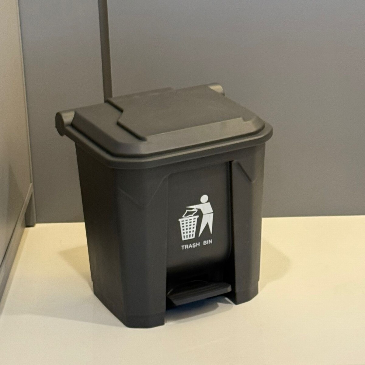 Contenedor de Basura Plástico con Pedal 20L 