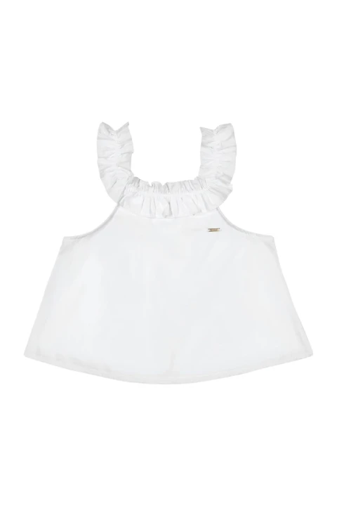 Blusa en Tricoline Blusa en Tricoline