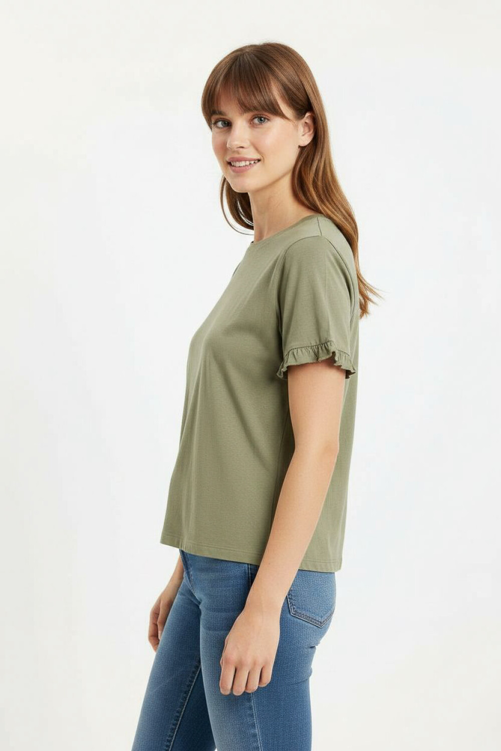 Remera Marly Verde Grisaceo