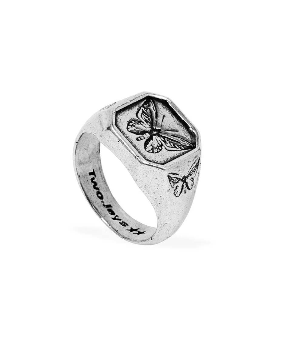 TwoJeys Anillo Butterfly Effect Plata 