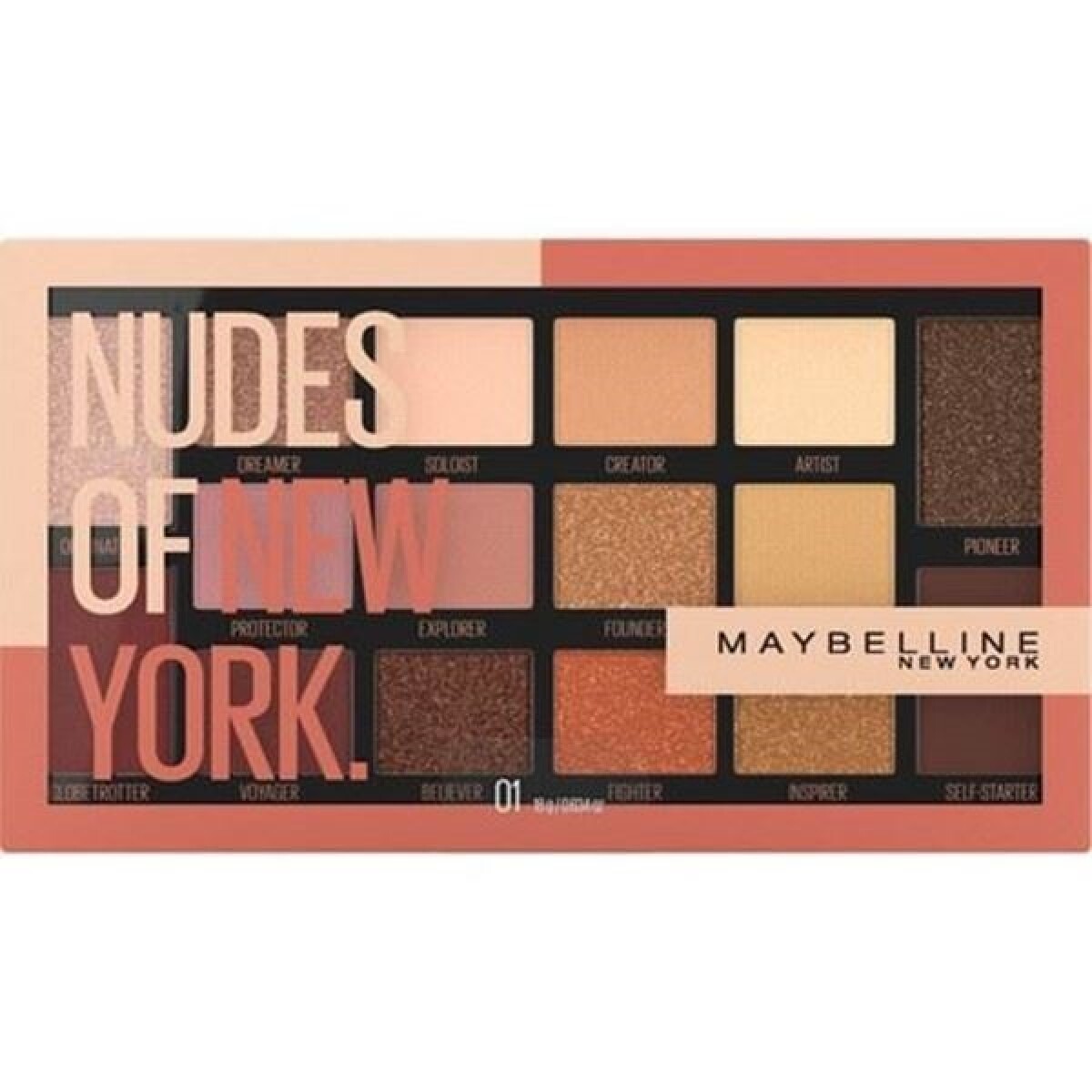 Sombra Maybelline Nudes Of New York 