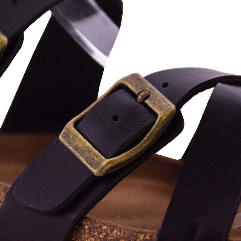 Sandalias Chill Sunday de Mujer - YF01W Negro