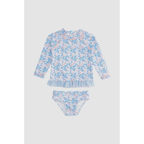 Conjunto playa 6-36m Flores