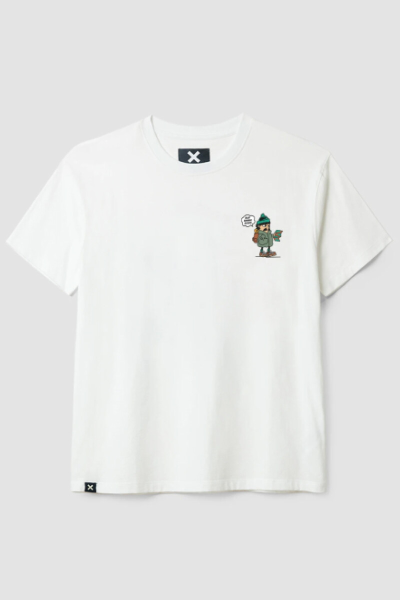 Camiseta Blue Banana - Chase Blanca