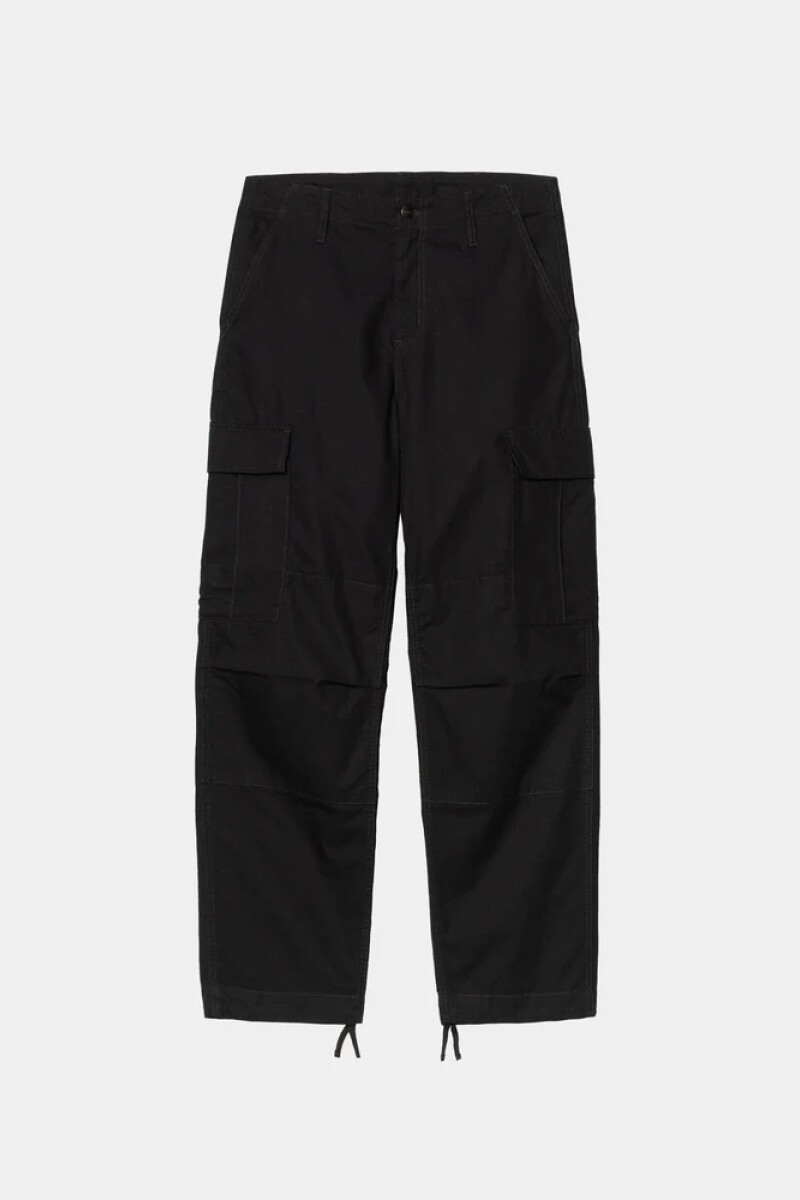 REGULAR CARGO PANT Negro