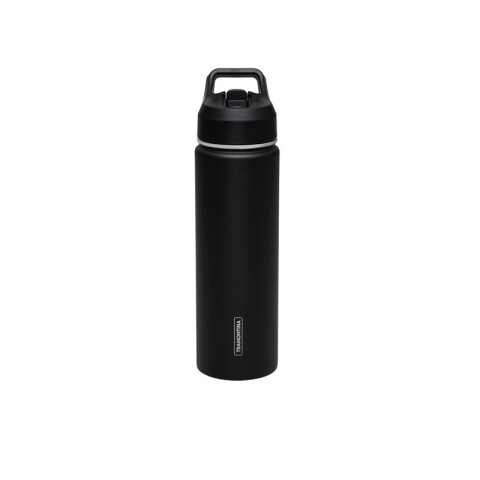 Botella térmica 650ml c/ sorbete negra TF6784