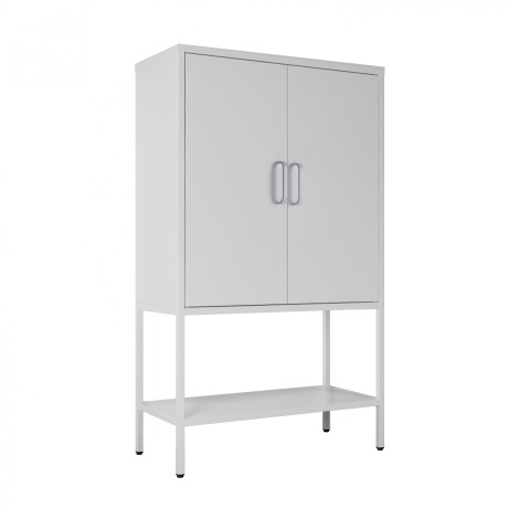 APARADOR 2P ALTO METAL BLANCO OLIVIA