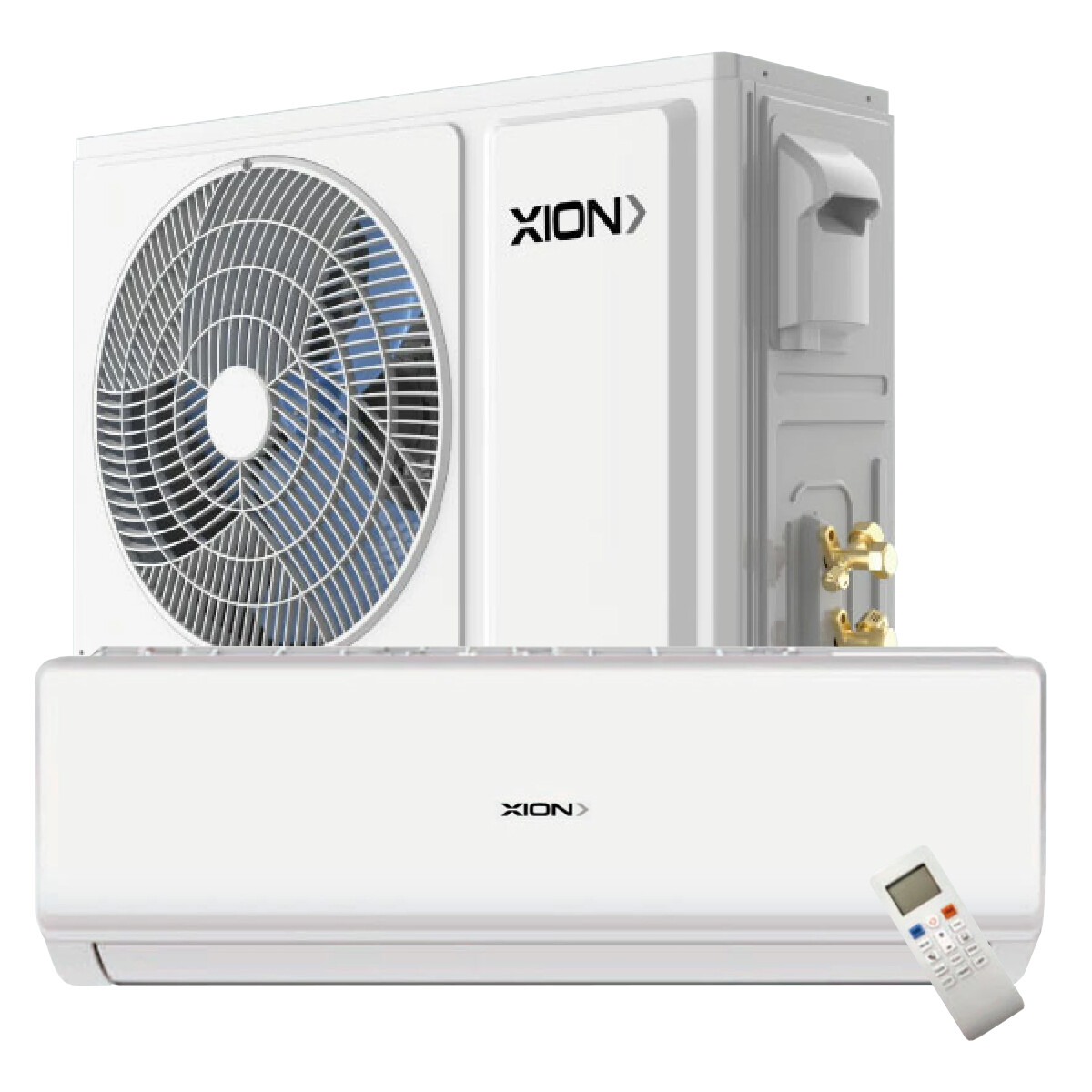 Aire Acondicionado Xion Xi-aas18inv-2-cu Inverter 18000 Bluetooth - AIRE A. XION 18000BTU INV XI-AAS18INV-2 