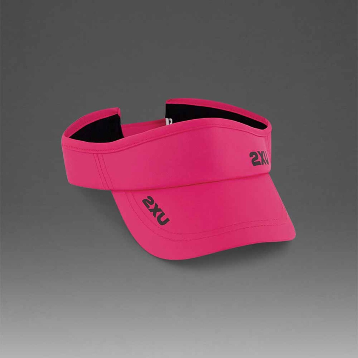 Gorra Running Run Visor Unisex - Fuchsia/black 