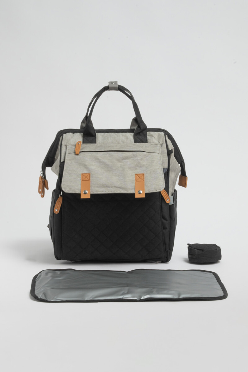 Mochila maternal Gris