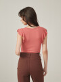 Musculosa Naos Rosa Oscuro