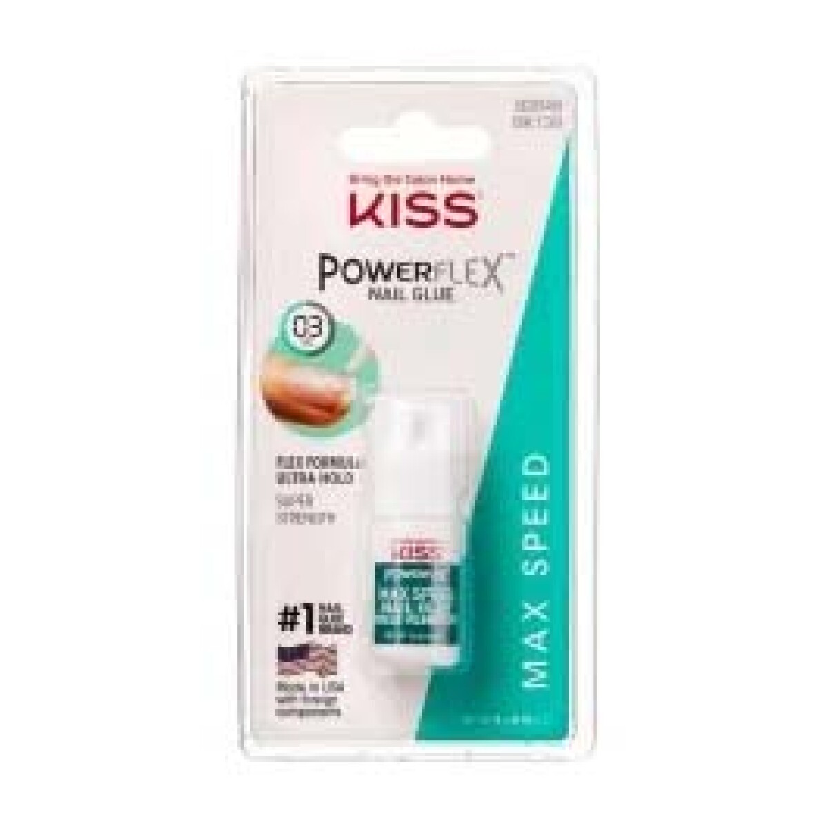 Pegamento para Uñas Postizas Kiss Powerflex Glue BK139 