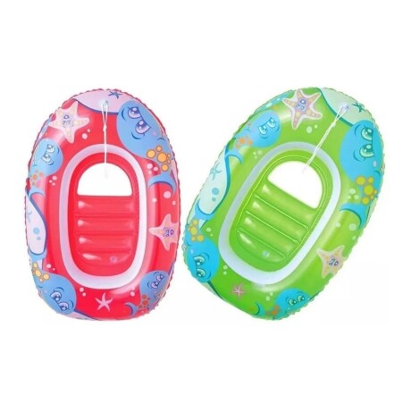 Bote Inflable Infantil Con Cuerda Marca Bestway Calidad Hts Verde