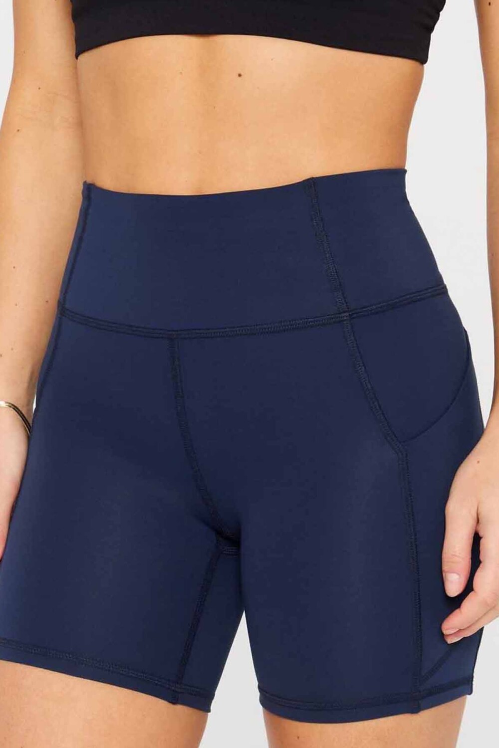 Short Oasis PureLuxe High-Waisted 6" Short Mujer Deep Navy