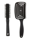Cepillo de pelo HALLERNA negro Cepillo de pelo HALLERNA negro