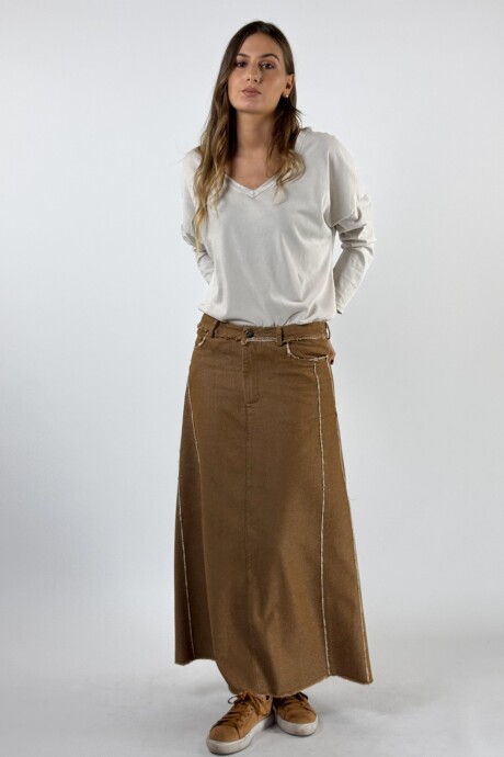 POLLERA NOA Camel