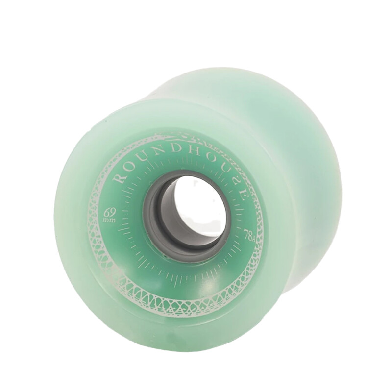 Ruedas Carver Roundhouse Concave Glass Green 69Mm X 78A - Verde Ruedas Carver Roundhouse Concave Glass Green 69Mm X 78A - Verde