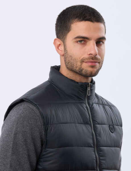 CHALECO REVERSIBLE ACOLCHADO Negro