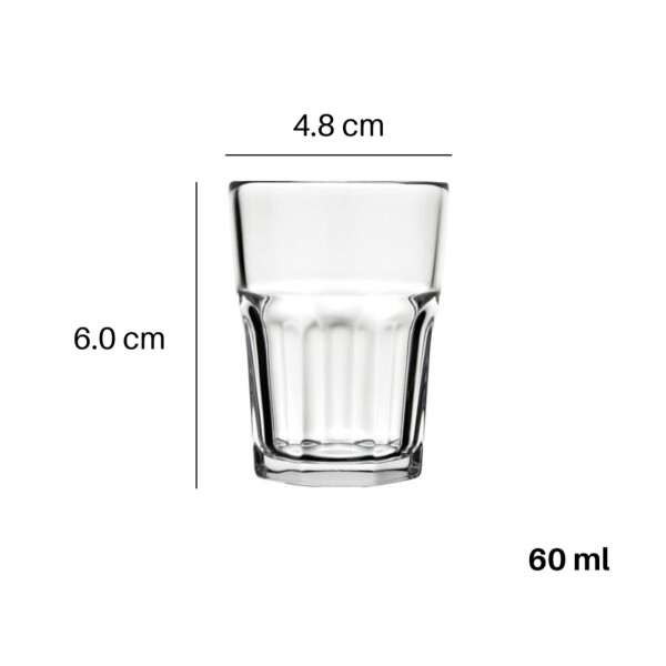 Vaso Shot Bristol 60 ml x24 Nadir Vaso Shot Bristol 60 ml x24 Nadir