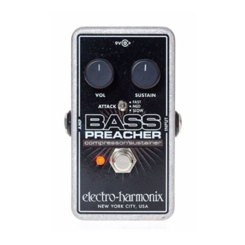 Pedal efectos Electro Harmonix BASSPREACHER Compressor para bajo Pedal efectos Electro Harmonix BASSPREACHER Compressor para bajo