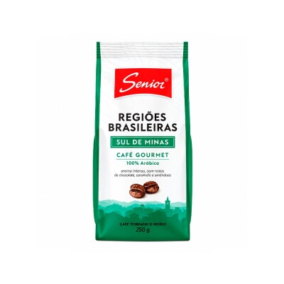 Cafe Regiones bras sul de minas 250g Senior Cafe Regiones Bras Sul De 250g
