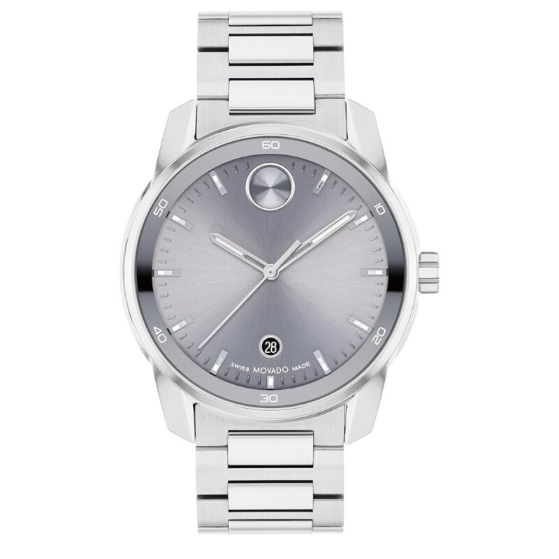MOVADO BOLD , FECHADOR , MOVIMIENTO SUIZO , DOS AÑOS DE GRANTIA 22m3601204