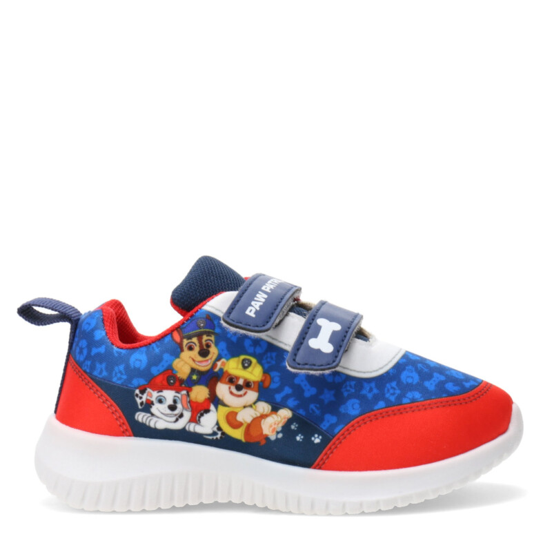Championes Infantiles Paw Patrol Azul - Rojo - Blanco